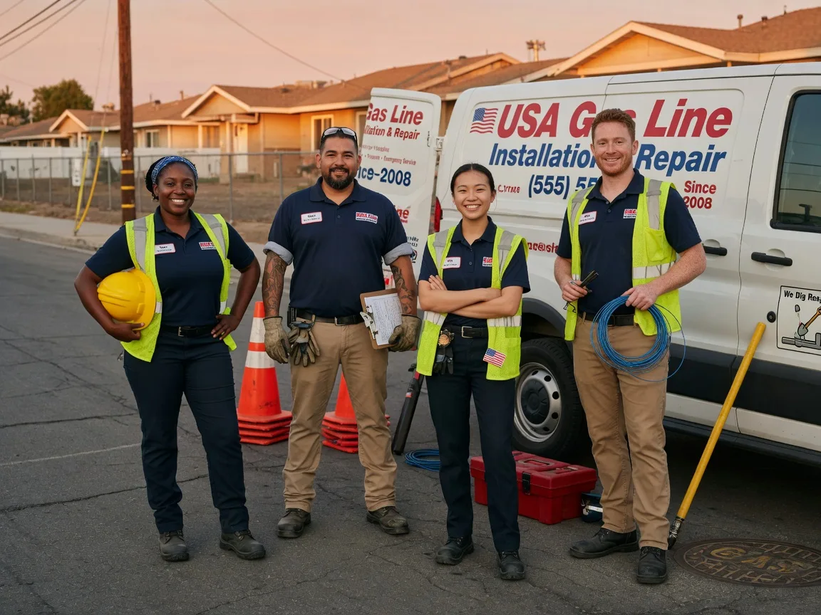 Gas Line Installation company in Singer, LA